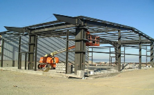 pre fabricated steel structure